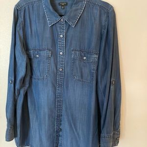 Talbots denim shirt